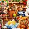 Adrian Chesterman - Kittens in the Potting Shed
