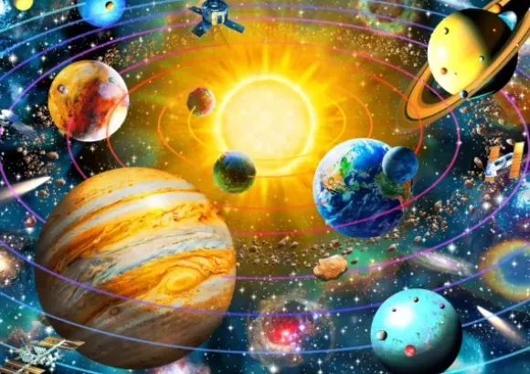 Adrian Chesterman - Ringed Solar System