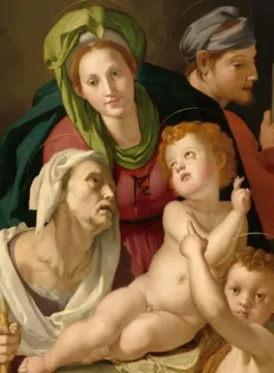 Agnolo Bronzino : La Sainte Famille, 1527/1528