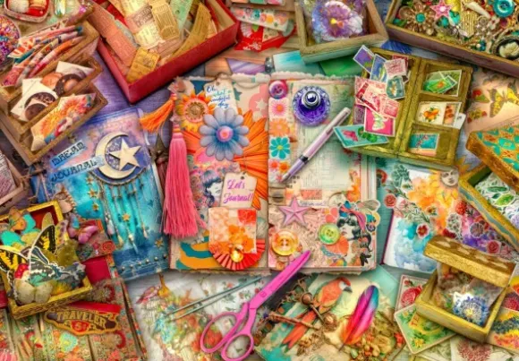 Aimee Stewart - The Junk Journaler's Desk