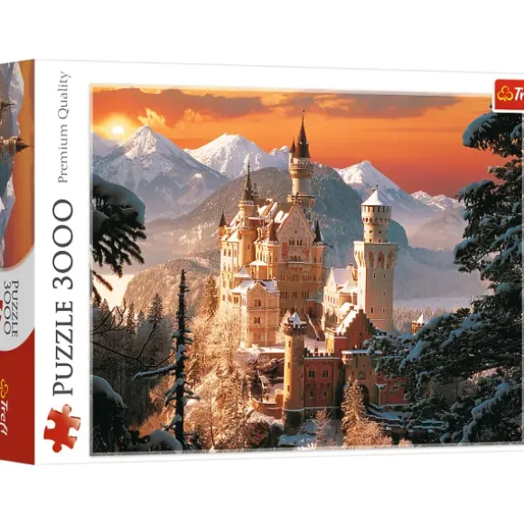Allemagne : Neuschwanstein sous la neige