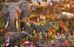 Animaux du continent africain