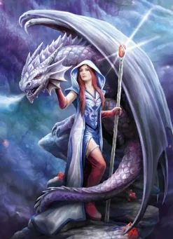 Anne Stokes - Anne Stokes - Mage Dragon