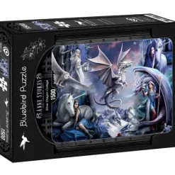 Anne Stokes - Anne Stokes - Silver Dragon Collage