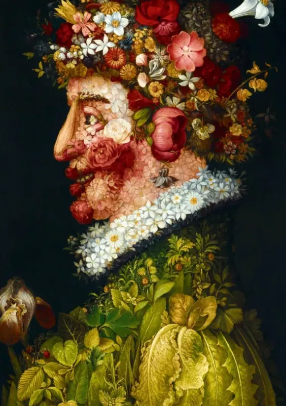 Arcimboldo Giuseppe - Arcimboldo - La Primavera, 1563