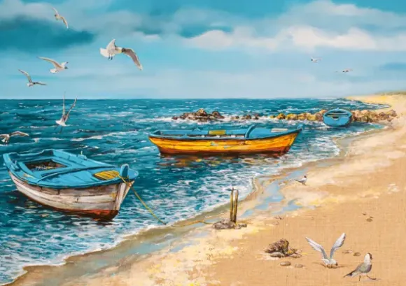 Art Collection - Matin au Bord de la Mer