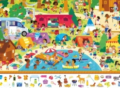 Au camping - Cherche et trouve