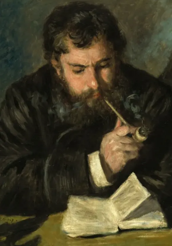 Auguste Renoir : Claude Monet, 1872