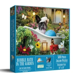 Bain Moussant dans le Jardin