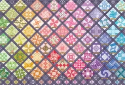 Blocs de Quilt à Quatre Carrés