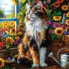 Blooming Cat Meditation
