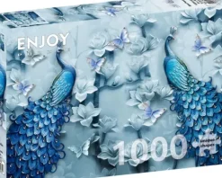 Blue Peacocks