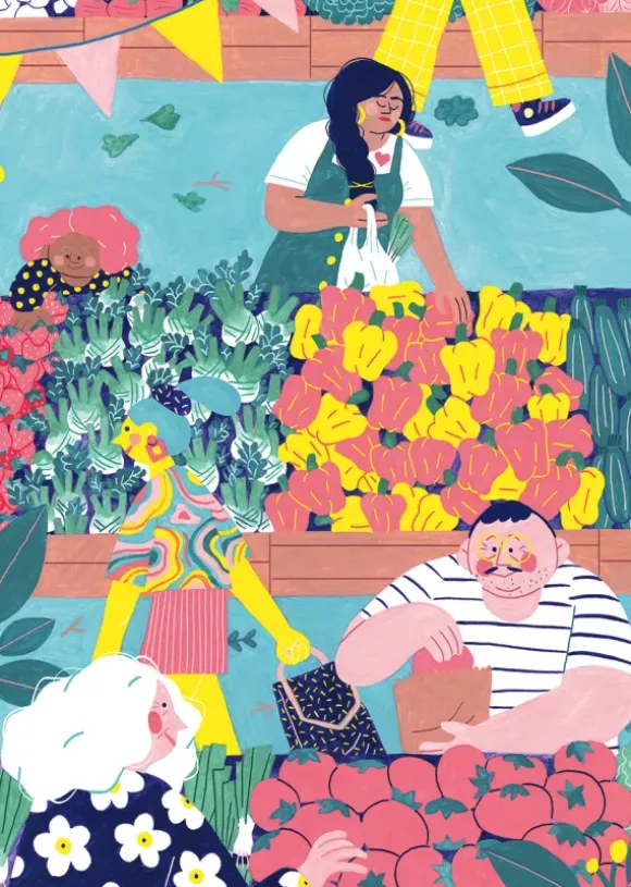 Boiseau Marie - Au Marché