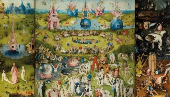Bosch Jérôme - Puzzle en Bois Découpé à la Main - Jardin Des Délices