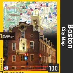 Boston City Map Mini