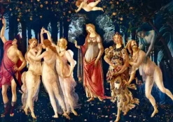 Botticelli Sandro - Botticelli - La Primavera (Spring), 1482