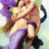 Bouguereau William - Bouguereau - L'enlèvement de Psyche