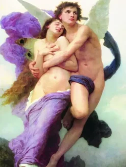 Bouguereau William - Bouguereau - L'enlèvement de Psyche