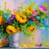 Bouquet au Fleurs Jaunes