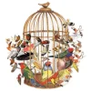 Bouquet d'Oiseaux - Puzzle Forme de 750 pièces