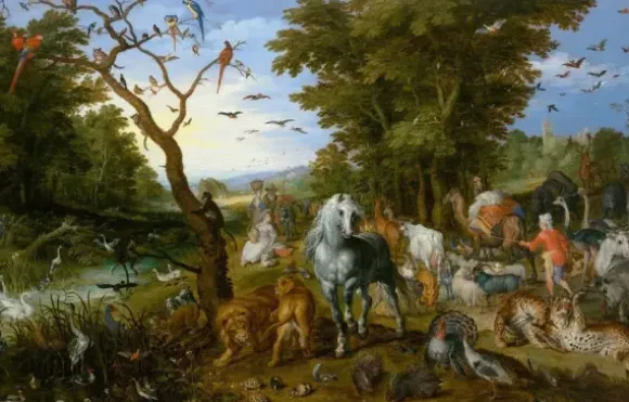 Brueghel Pieter - Brueghel Pieter - Entrée des Animaux dans l'Arche de Noé