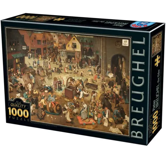 Brueghel Pieter - Pieter Brueghel Le Vieux - The Fight Between Carnival and Lent