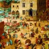 Brueghel Pieter - Pieter Bruegel the Elder - Children's Games, 1560