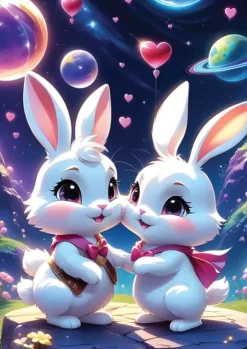 Bunnies in Love