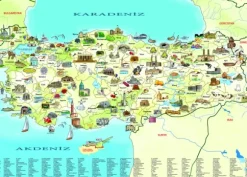 Carte de la Turquie