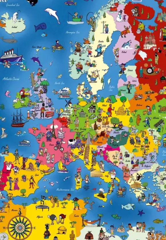 Carte de l'Europe