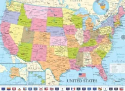 Carte des Etats-Unis