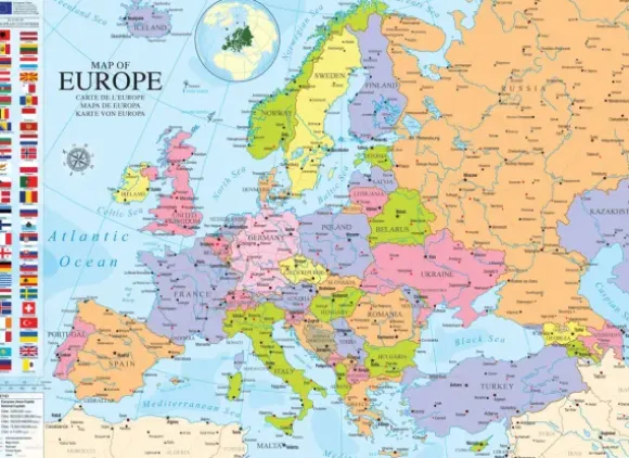 Carte d'Europe