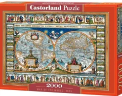 Carte du Monde, 1639