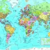 Carte du Monde (en anglais)