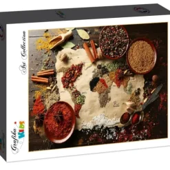 Carte du Monde en Epices