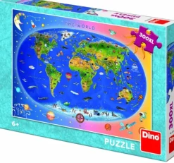Carte du Monde pour Enfants (en anglais)