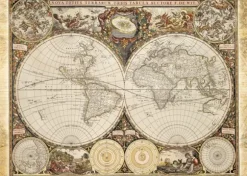 Carte historique du monde