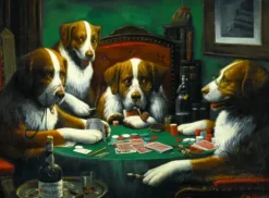 Cassius Marcellus Coolidge - Poker Game