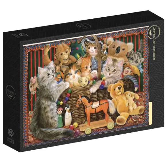 Cats in the Toy box