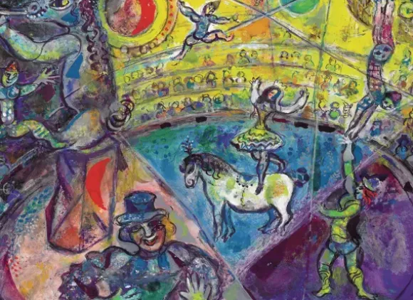 Chagall Marc - Marc Chagall - Le Cheval de Cirque