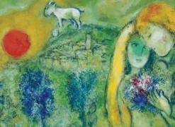 Chagall Marc - Marc Chagall - Les Amoureux de Vence