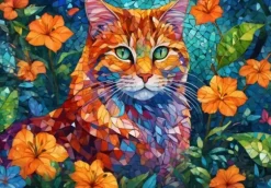 Chat Mosaïque