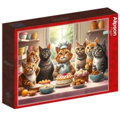 Chats Pâtissiers en Action