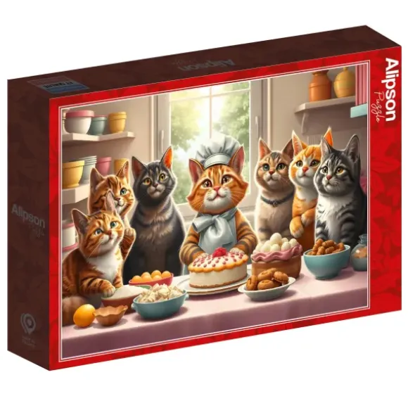 Chats Pâtissiers en Action
