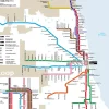 Chicago Transit Map Mini