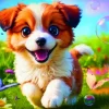 Chiot Heureux