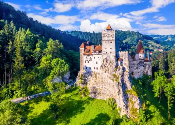 Château de Bran en Été, Roumanie