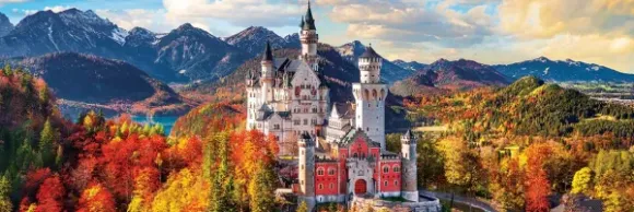 Château de Neuschwanstein en automne