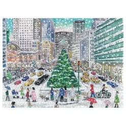Chutes de Neige sur Park Avenue - Puzzle 1000 Pièces