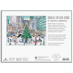 Chutes de Neige sur Park Avenue - Puzzle 1000 Pièces